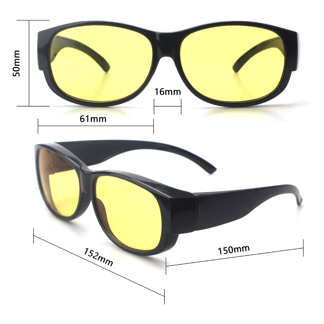 KAARNA päivälasit musta