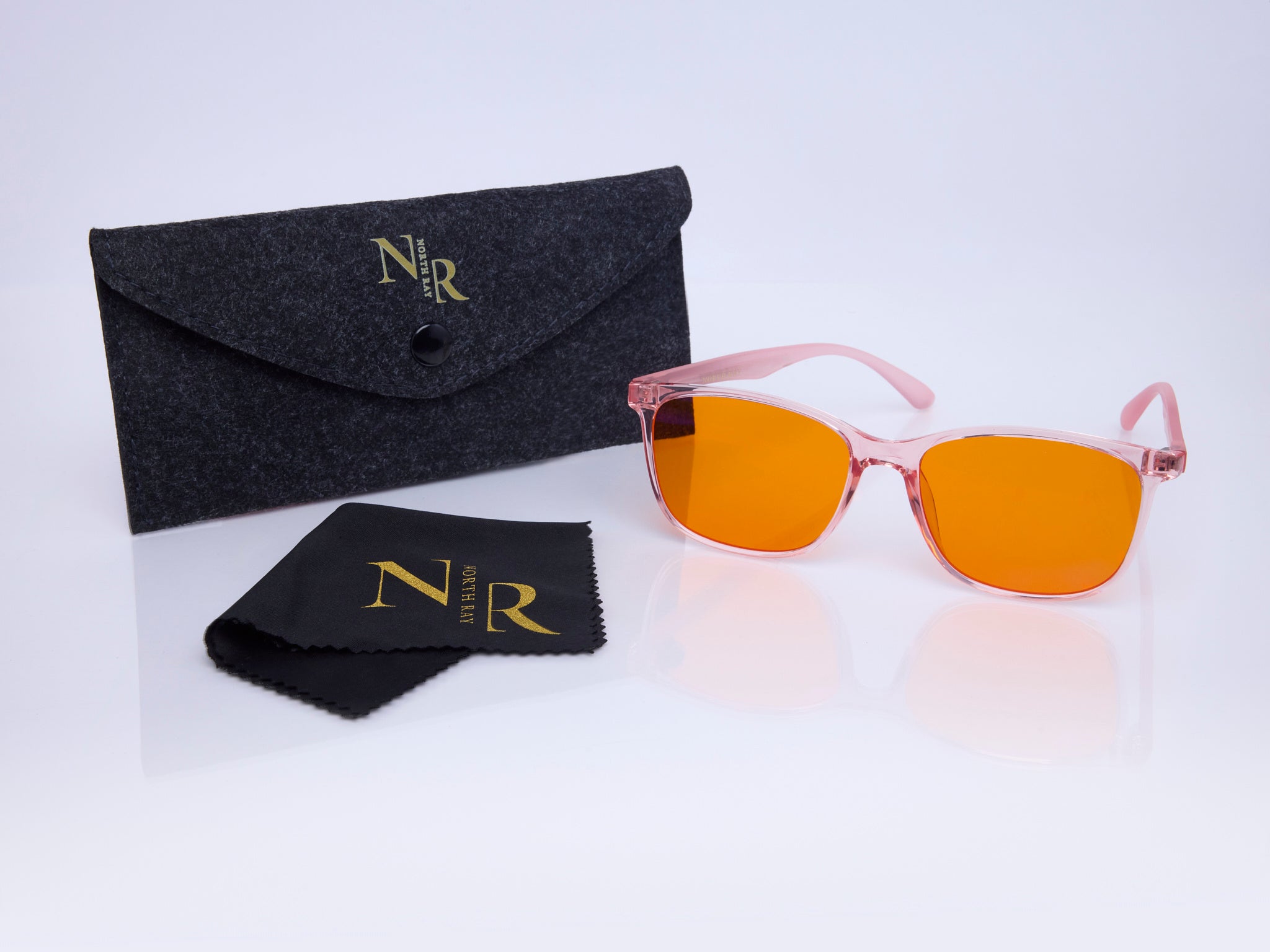 KAJO evening glasses pink