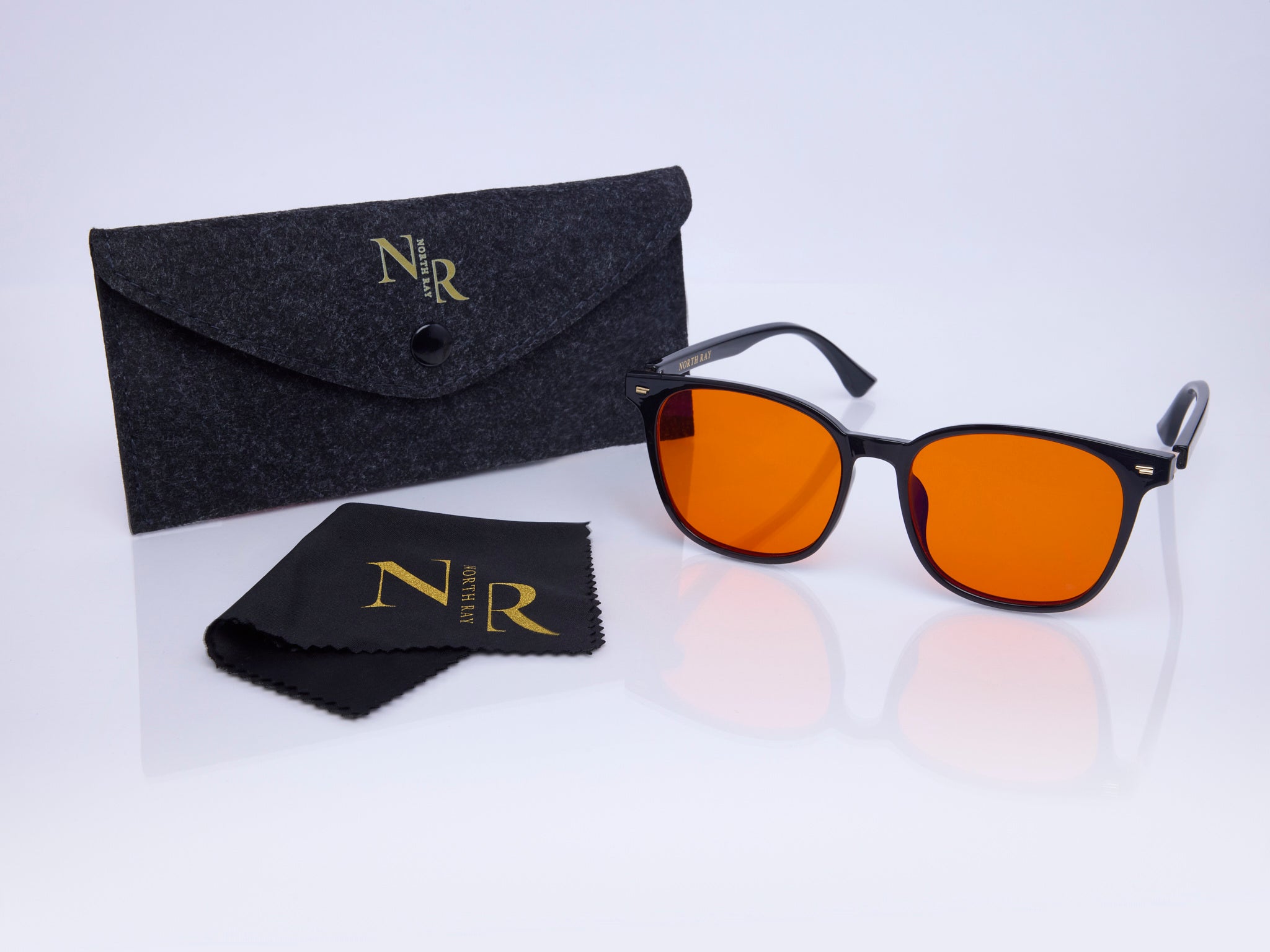 KIDE evening glasses black