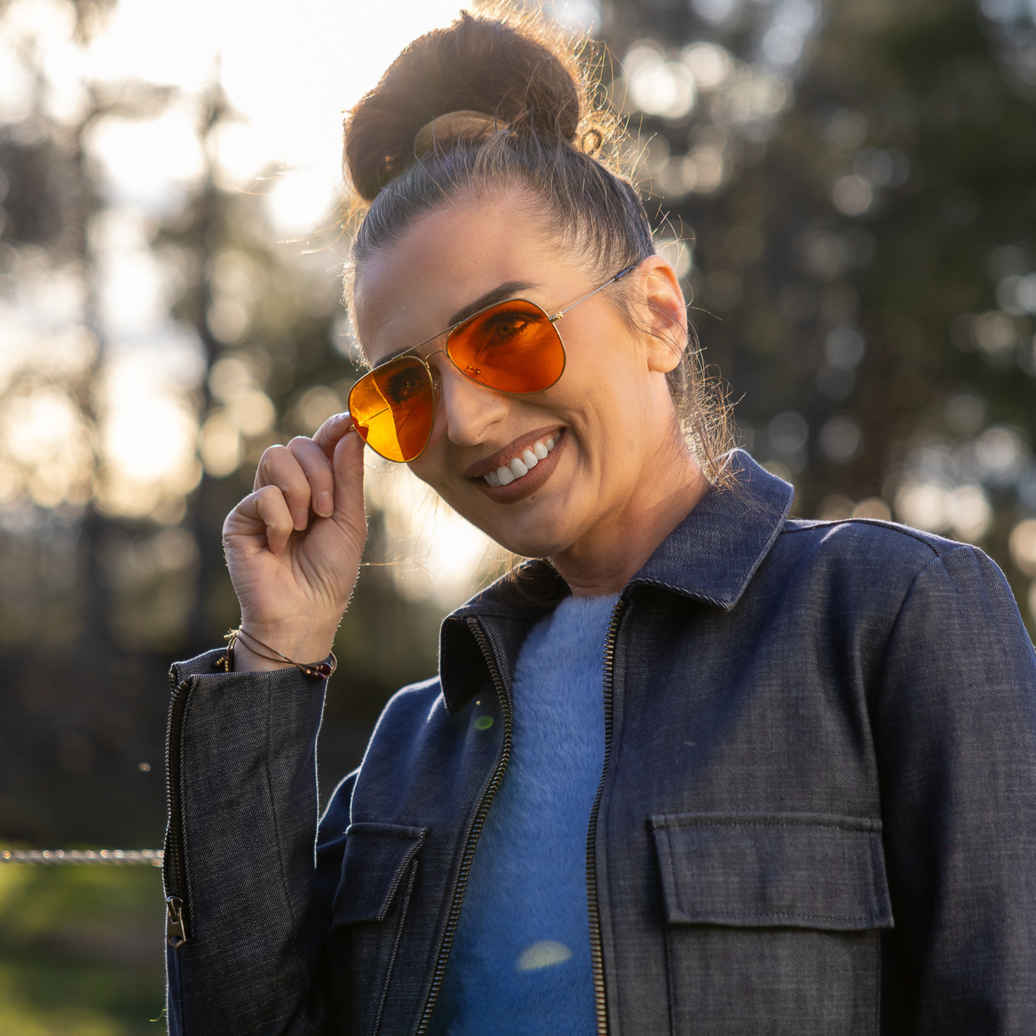 ILMARI evening glasses gold