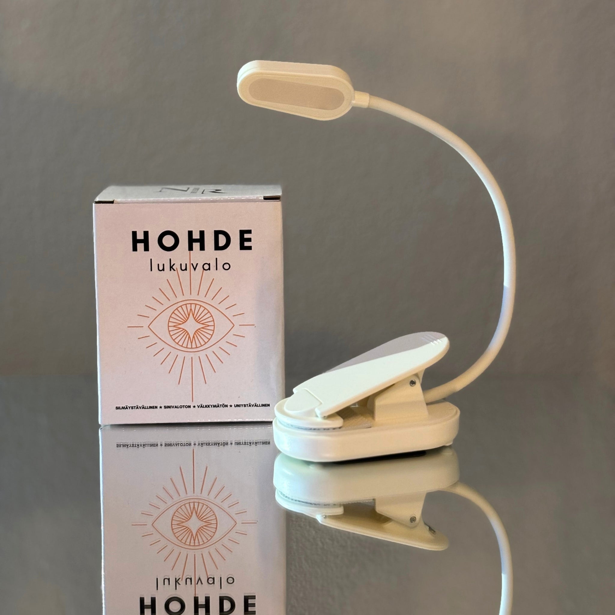 HOHDE lukuvalo valkoinen